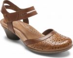 Rockport-Cobb Hill Laurel Mary Jane Tan Leather