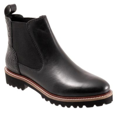 Women’s Softwalk Indy Black Leather