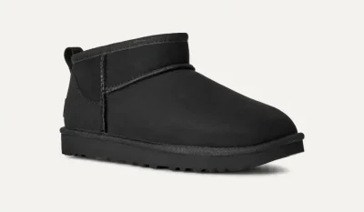 UGG Classic Ultra Mini Women’s Suede Boot – Black