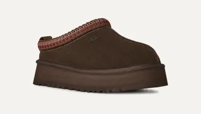UGG Tazz II Women’s Platform Suede Slipper – Dusted Cocoa